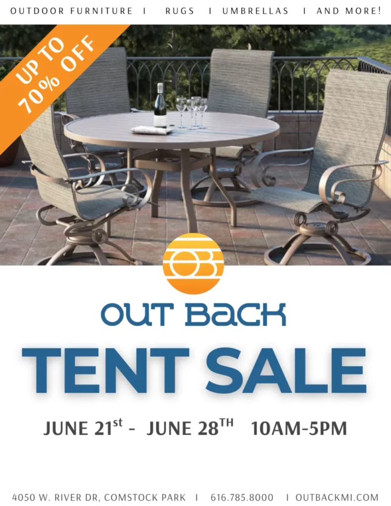 Tent Sale
