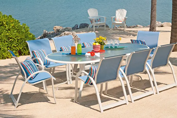Telescope Aruba Sling Patio Dining Chair